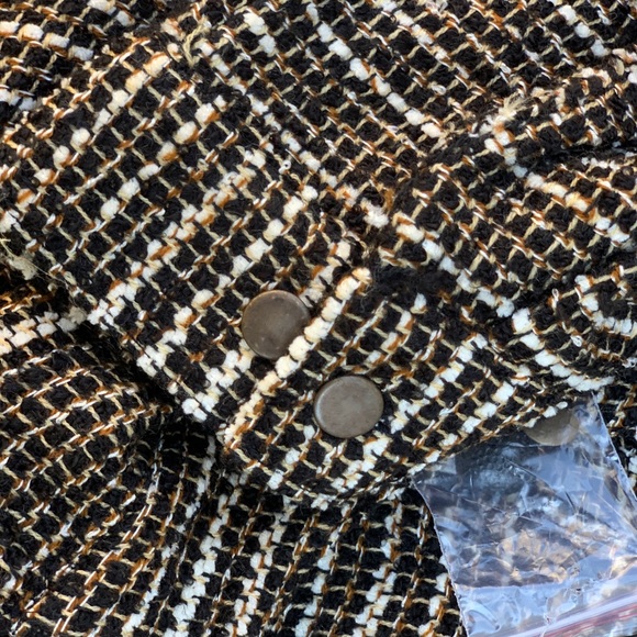 NWT Ulla Popken tweed boyfriend plus size blazer - Picture 10 of 10